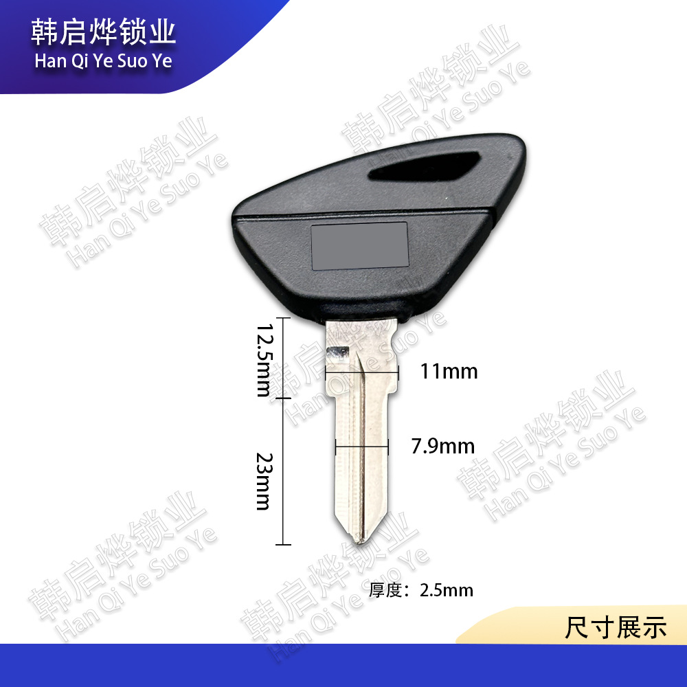 Suitable for Aprilia Rs660 Motorcycle with Chip Key Blank