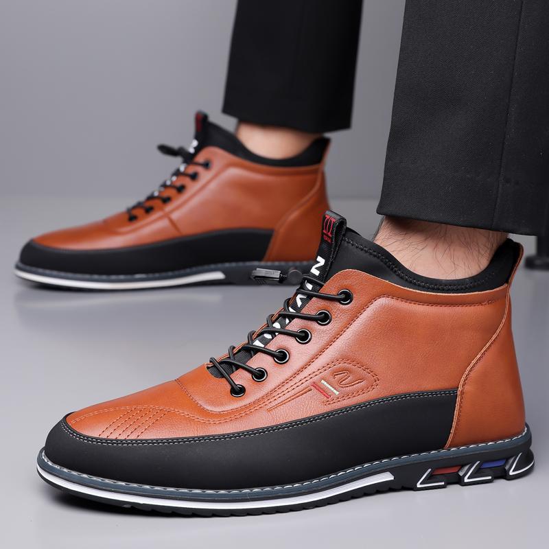 Men's Comfortable Business Leisure Casual Leather Shoes