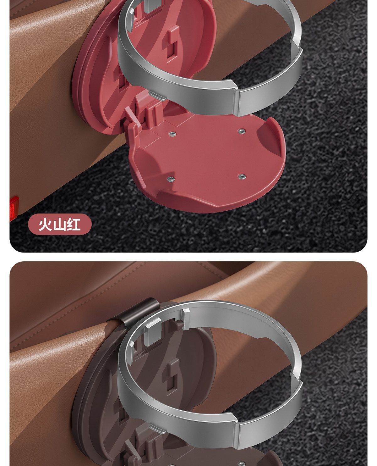 New car door cup holder, in-car storage box, multifunctional drink cup holder, fixed phone stand