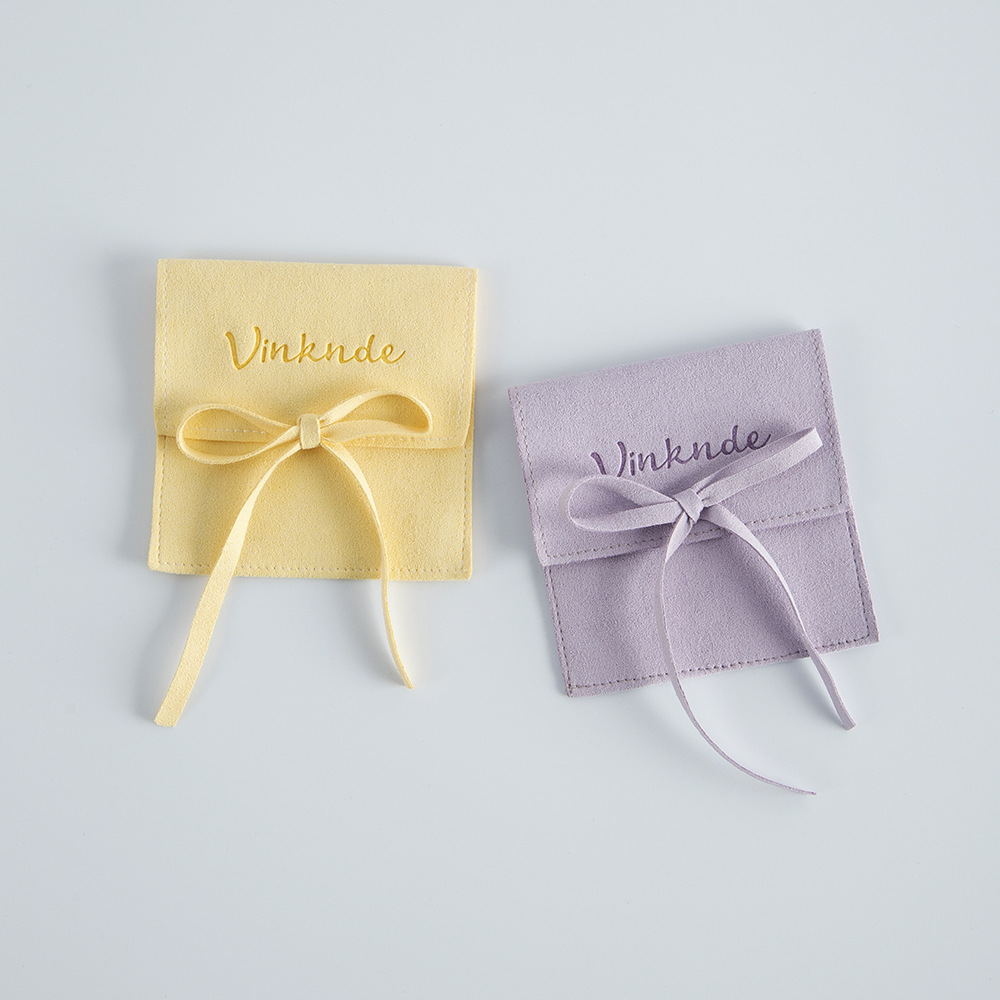 1 Piece Cloth Simple Style Daily Solid Color Jewelry Packaging Bags display picture 13