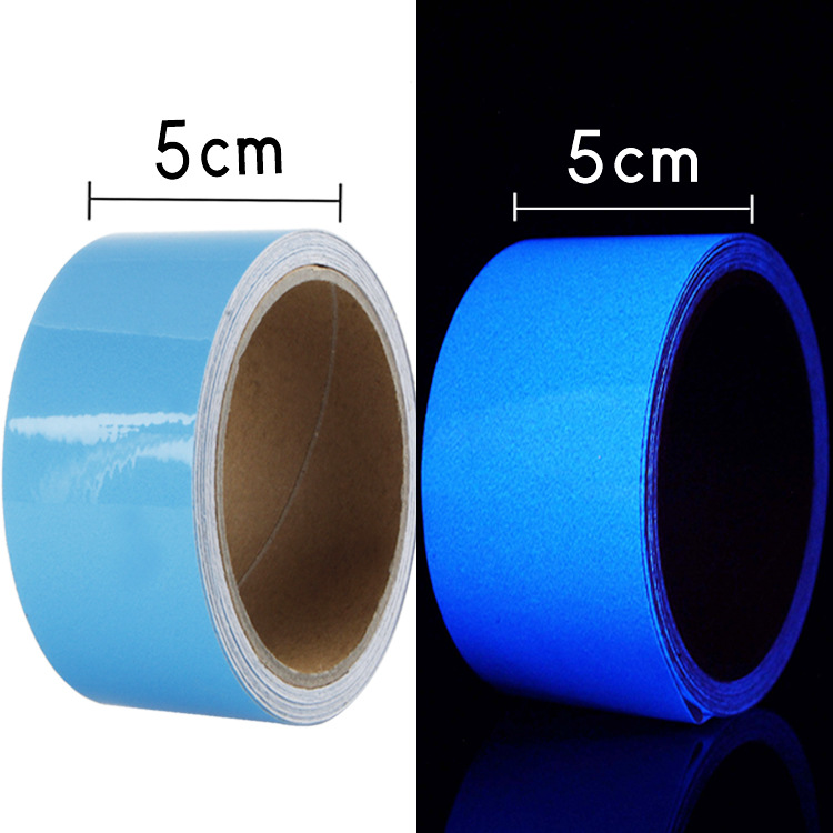 Cinta luminosa verde pegatinas fluorescentes escalones cinta auto-luminosa KTV etapa posicionamiento pegatinas advertencia de almacenamiento de luz