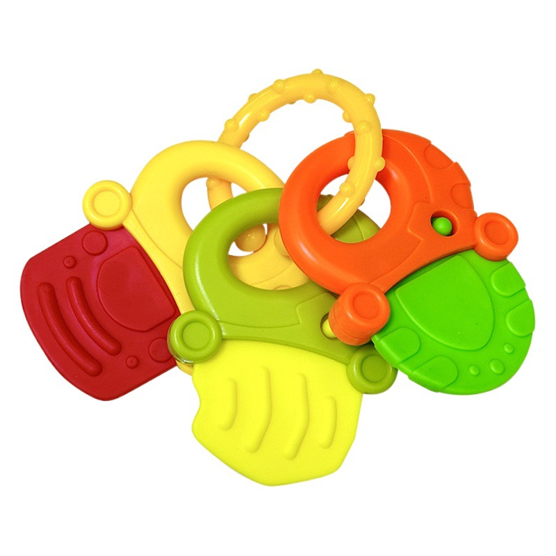 Baby Rattle Manhattan Ball Fitness Soft Rubber Hand Grab Ball Tooth Gum Rattle Hand Rattle Baby 0-1 Year Old Toy