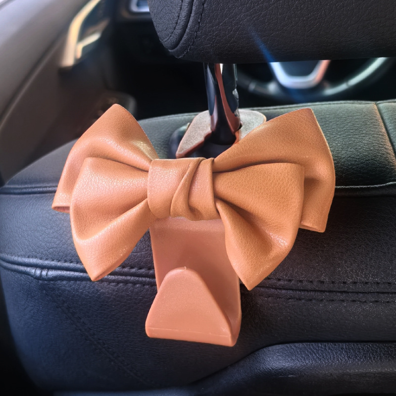 Gancho trasero multifuncional en el automóvil Gancho femenino interior creativo Gancho para automóvil asiento invisible para automóvil