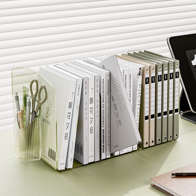 File rack desktop vertical storage rack office supplies collection storage rack document basket file folder bookshelf