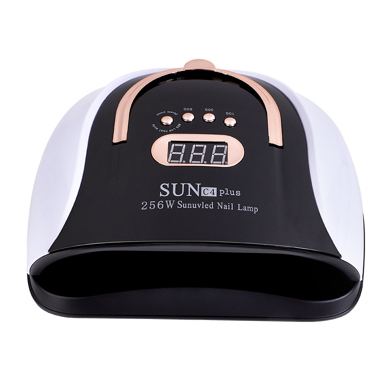 Nuevo 256W de alta potencia de secado rápido transfronterizo lámpara de uñas LED máquina de fototerapia lámpara de uñas UV lámpara de hornear secador de la lámpara