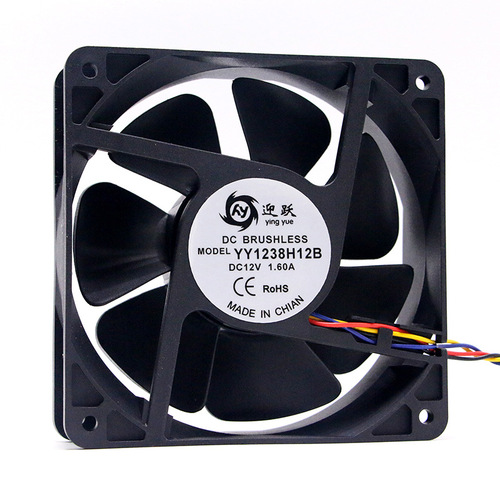 Welcome to the 12038 DC cooling fan industrial fan LED display cooling fan 12V variable frequency cabinet.