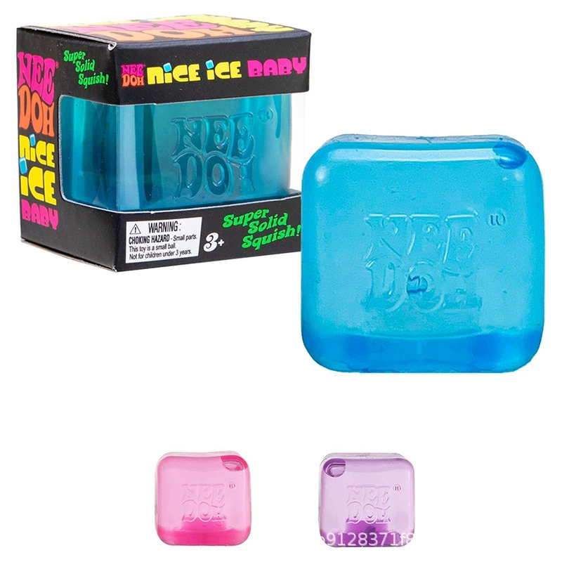 Schylling Needoh Nice Cube sensory toy decompression cube pinch decompression puzzle vent