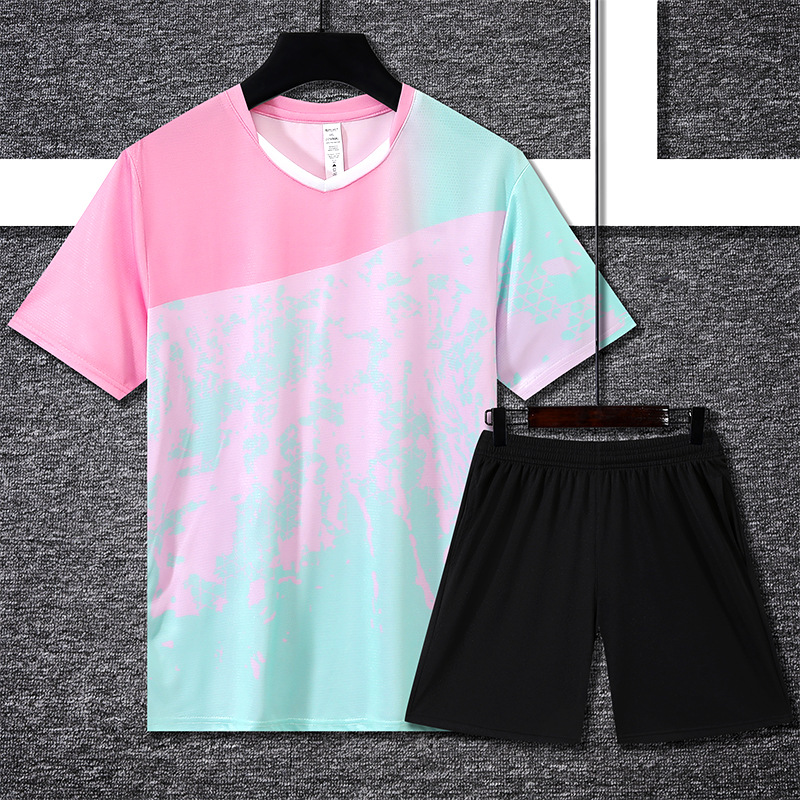 Nuevo traje de bádminton, ropa deportiva de verano, equipo al aire libre para adultos, ropa de entrenamiento competitivo, jersey de bádminton
