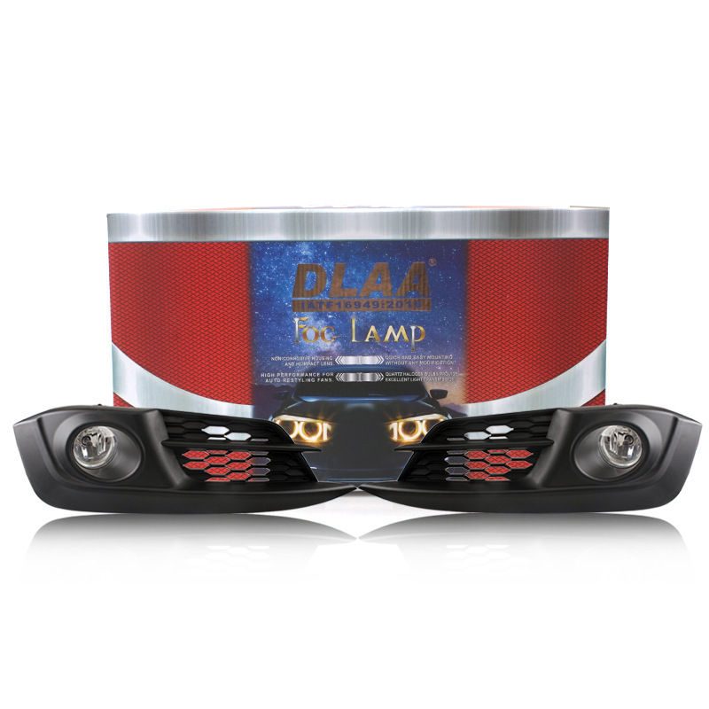 Aplicable a la décima generación Honda Civic delantero conjunto de luces de niebla 16 17 años nuevo Civic barra luz conjunto de luces de choque