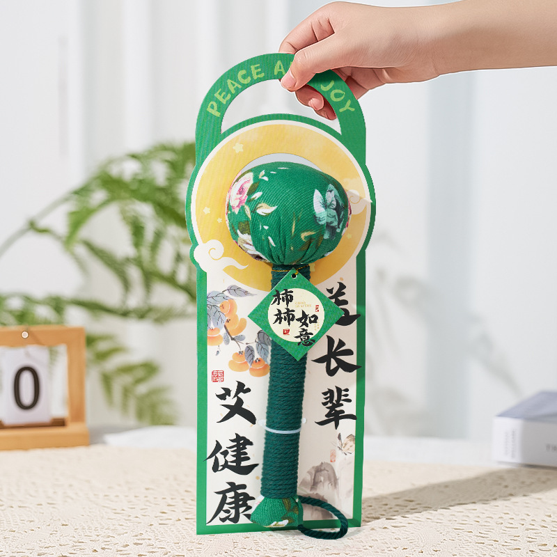中秋節ギフト2025年新作健康維持用艾草ハンマー高級実用的なギフト、両親や年長者へのマッサージや筋絡のケアに、そしてお土産としても最適|undefined