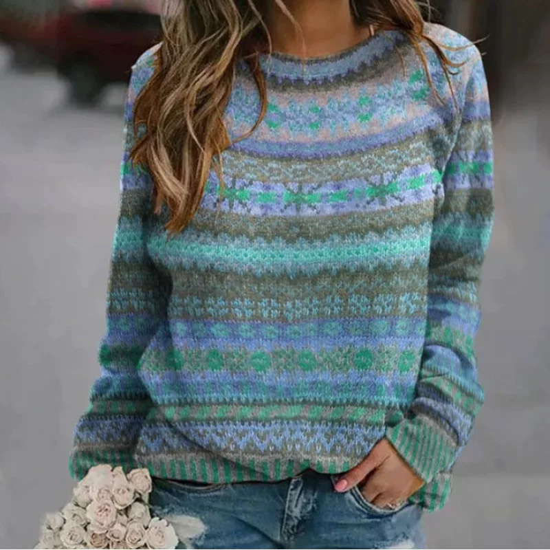 Sweater, long-sleeve for leisure, Amazon, 3D, print