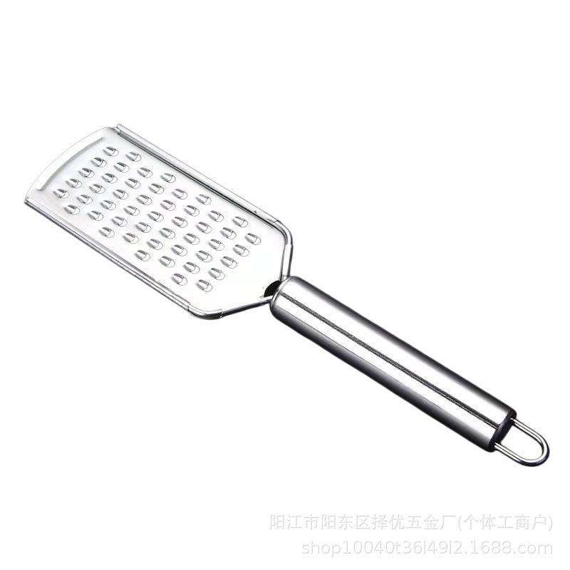Multifuncional acero inoxidable raspador de queso raspador de verduras frutas rabanes arco raspador de acero raspador herramientas de cocina image 6