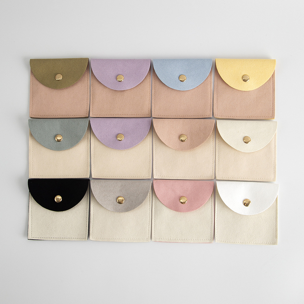 Jewelry Packaging Bags Classification 1 Piece Cloth Simple Style Holiday Daily Color Block Jewelry Packaging Bags