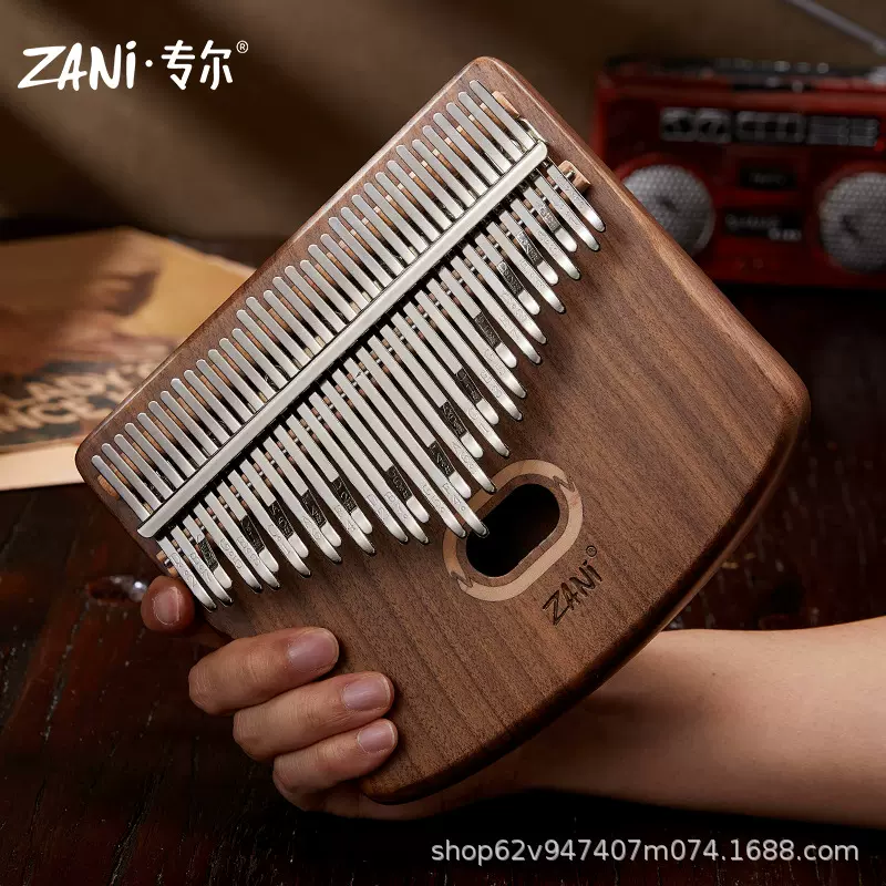 【俄罗斯专供】卡林巴拇指琴34音kalimba手指琴乐器便携拇指钢琴