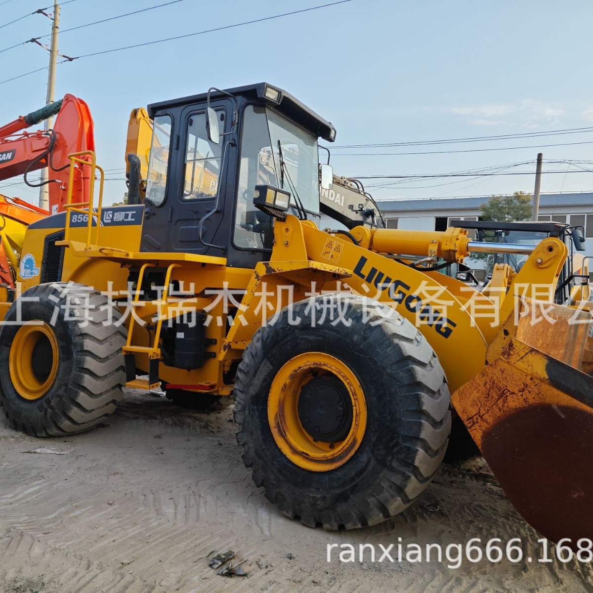 柳工856装载机原车原况卡特卡特950H 柳工856H 三一956铲车
