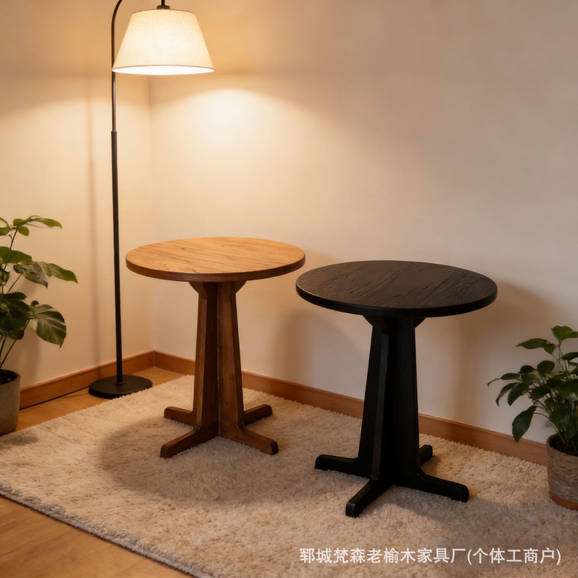Folk Music Bar, Small Round Table, Cafe, Dessert Shop, Octopus Leg Coffee Table, Western Restaurant, Double Date Dining Table