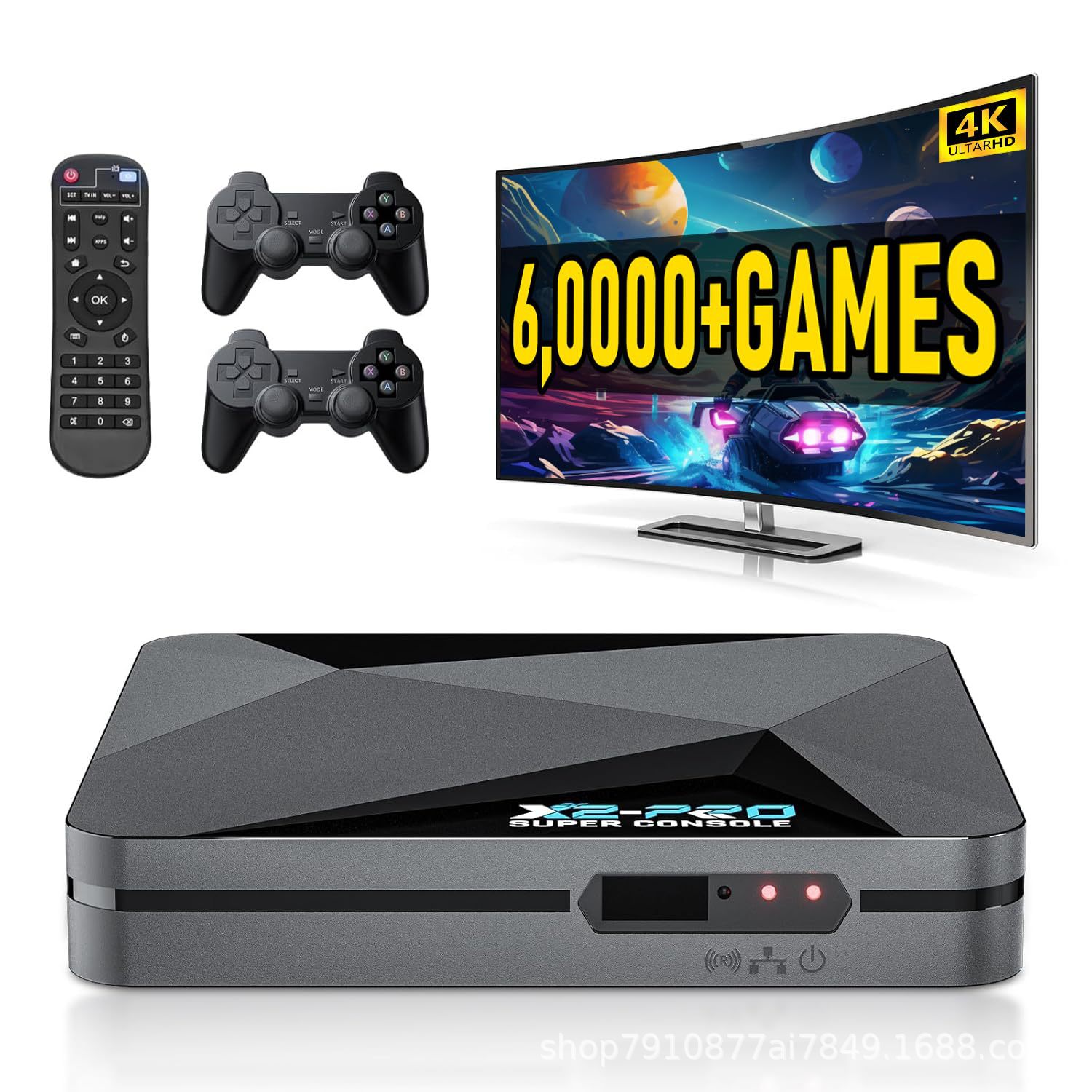 X2Pro Game Console Set-Top Box Dual System Android Connects to Tv Psp Game Console for Watching Tv Replaces G11Pro