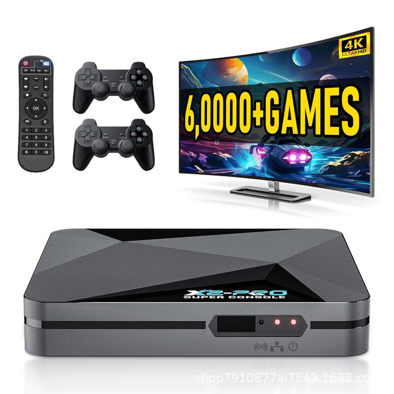 X2Pro Game Console Set-Top Box Dual System Android Connects to Tv Psp Game Console for Watching Tv Replaces G11Pro