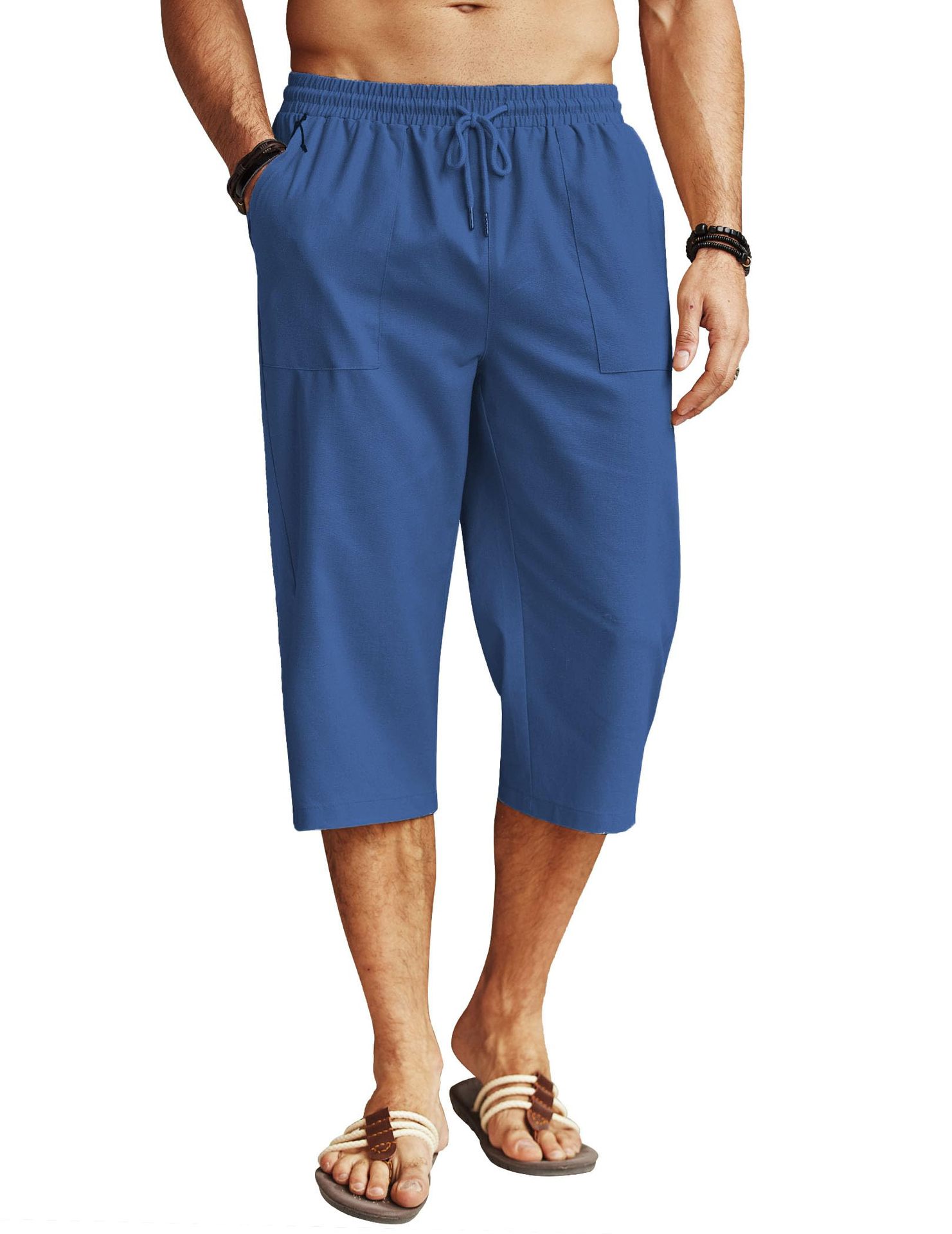 Herren Freizeithose Mit Kordelzug Für Strand Und Yoga_voghion.com