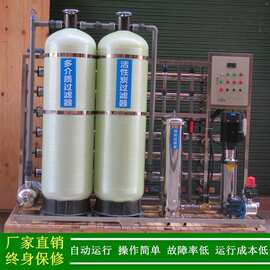 供应3t/h ro反渗透纯水处理设备工业水处理系统表面涂装用纯水机
