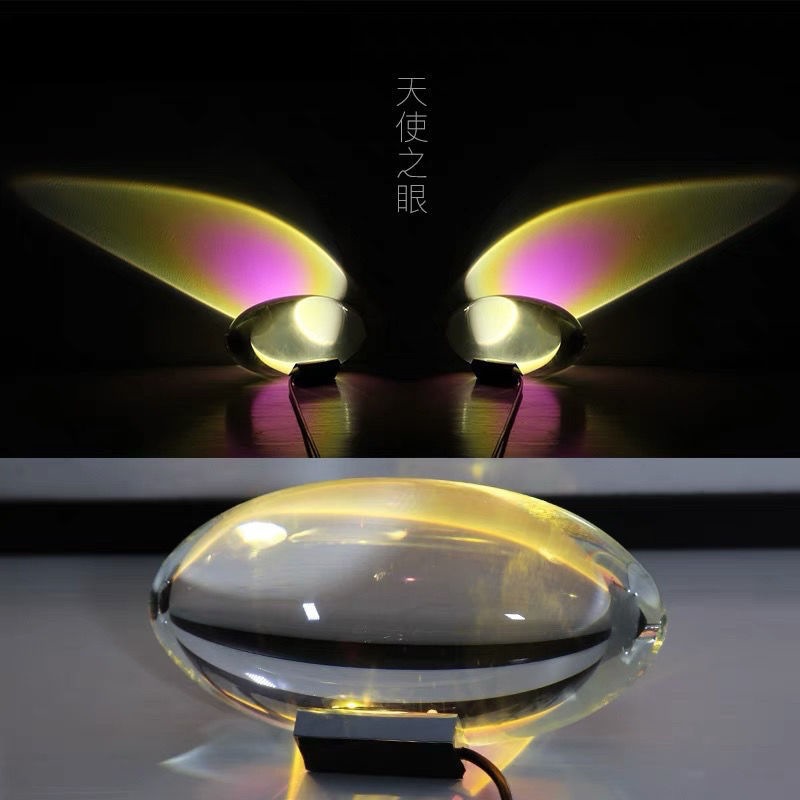 Sky Eye Crystal Decor Table Lamp Italian Angel Tears Sunset Sunset Projection Lamp Atmosphere Lamp Night Lamp