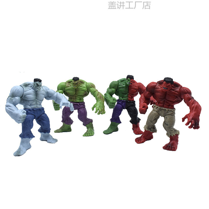 アベンジャーズハルクフィギュアモデル装飾品おもちゃ悪役ハルク少年誕生日マーベル人形|undefined