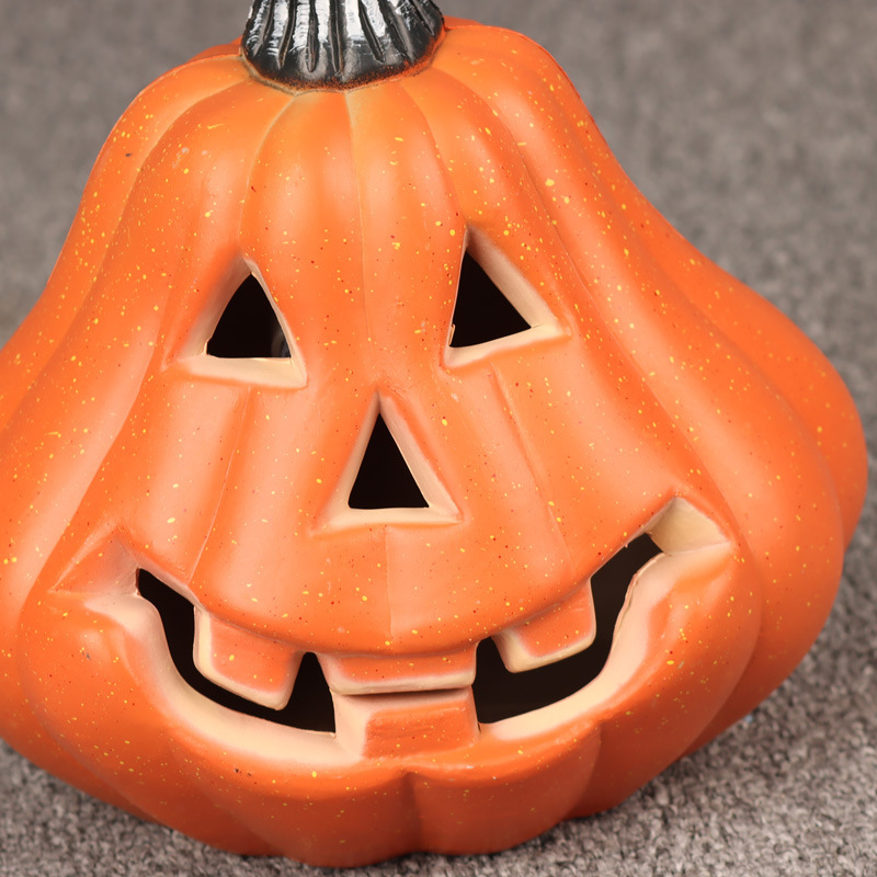 新しいハロウィーンのカボチャランタンショッピングモールの庭の店のシーンの装飾装飾品発光大きなカボチャ|undefined