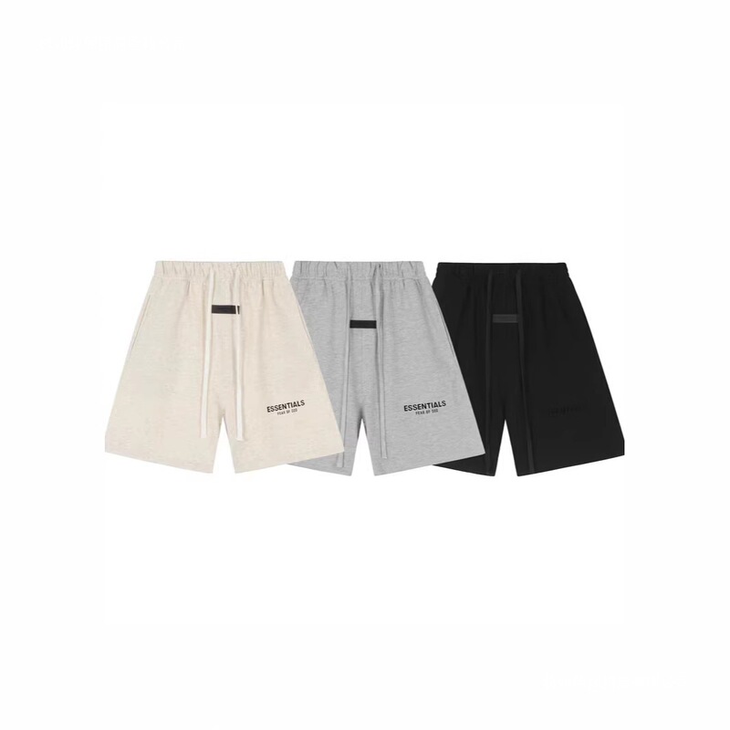 Fog Essentials High Street Fashion Brand Men's Heavyweight Drawstring Sports Casual Loose Shorts Tee Fog Essentials High Street Fashion Brand Men's Heavyweight Drawstring Sports Casual Loose Shorts Tee