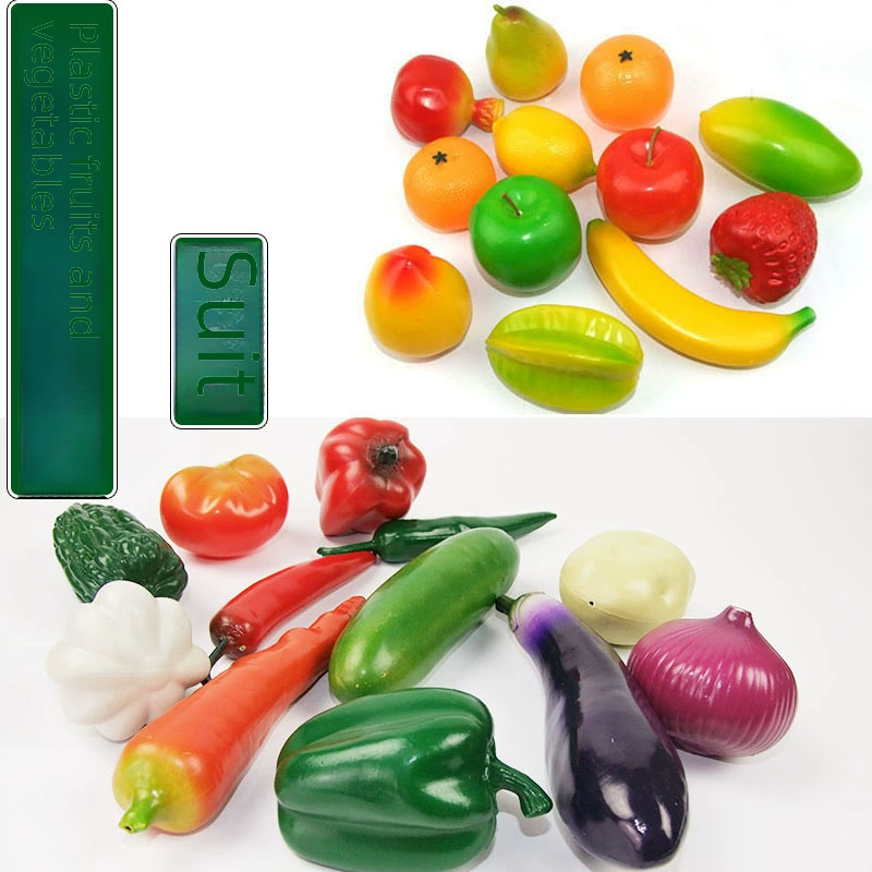 AliExpress Amazon новый imitation fake fruit and vegetable set shooting props fruit model package