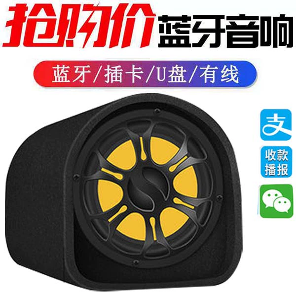 Туннель, 5 дюймов, Bluetooth, 12В, 24В, 220В