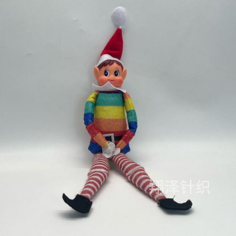 跨境爆款圣诞精灵娃娃 Christmas Elf doll 书架精灵圣诞娃娃饰品|undefined