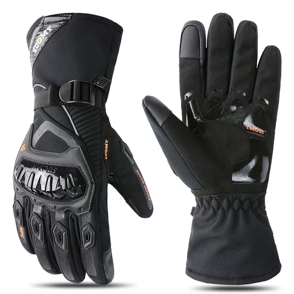 Suomy Winter Motorcycle Riding Gloves Are Touch-Screen Compatible, Waterproof, Warm, and Windproof Ce Gloves for Electric Vehicles