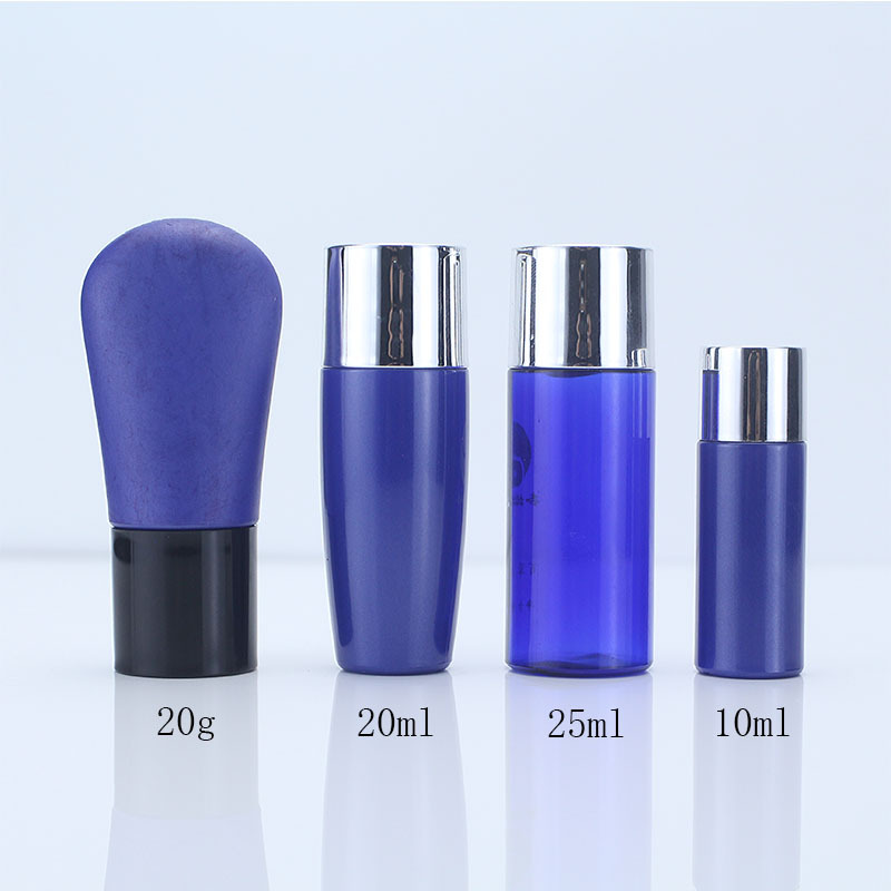 厂家供应10/20/25ml小样试用装纯露精华液瓶20g保湿清洁乳塑料瓶