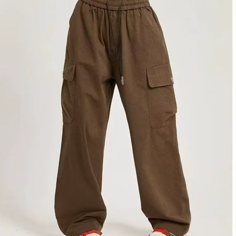 Tide, retro Japanese brand trend casual trousers, American style, loose straight fit