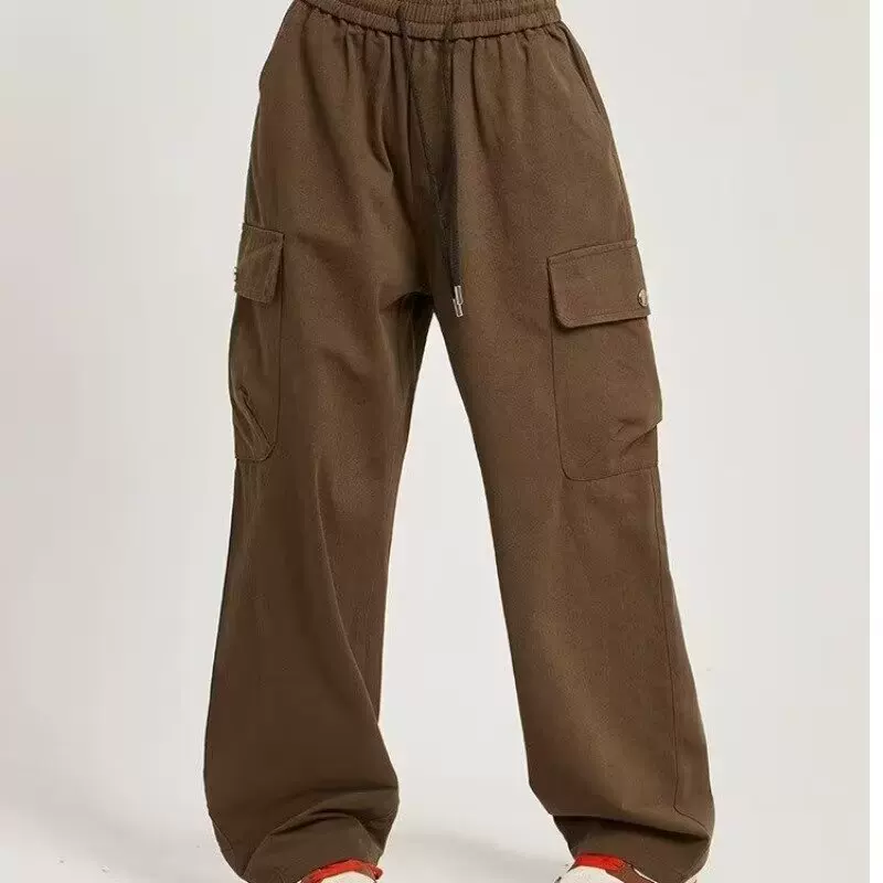 Tide, retro Japanese brand trend casual trousers, American style, loose straight fit