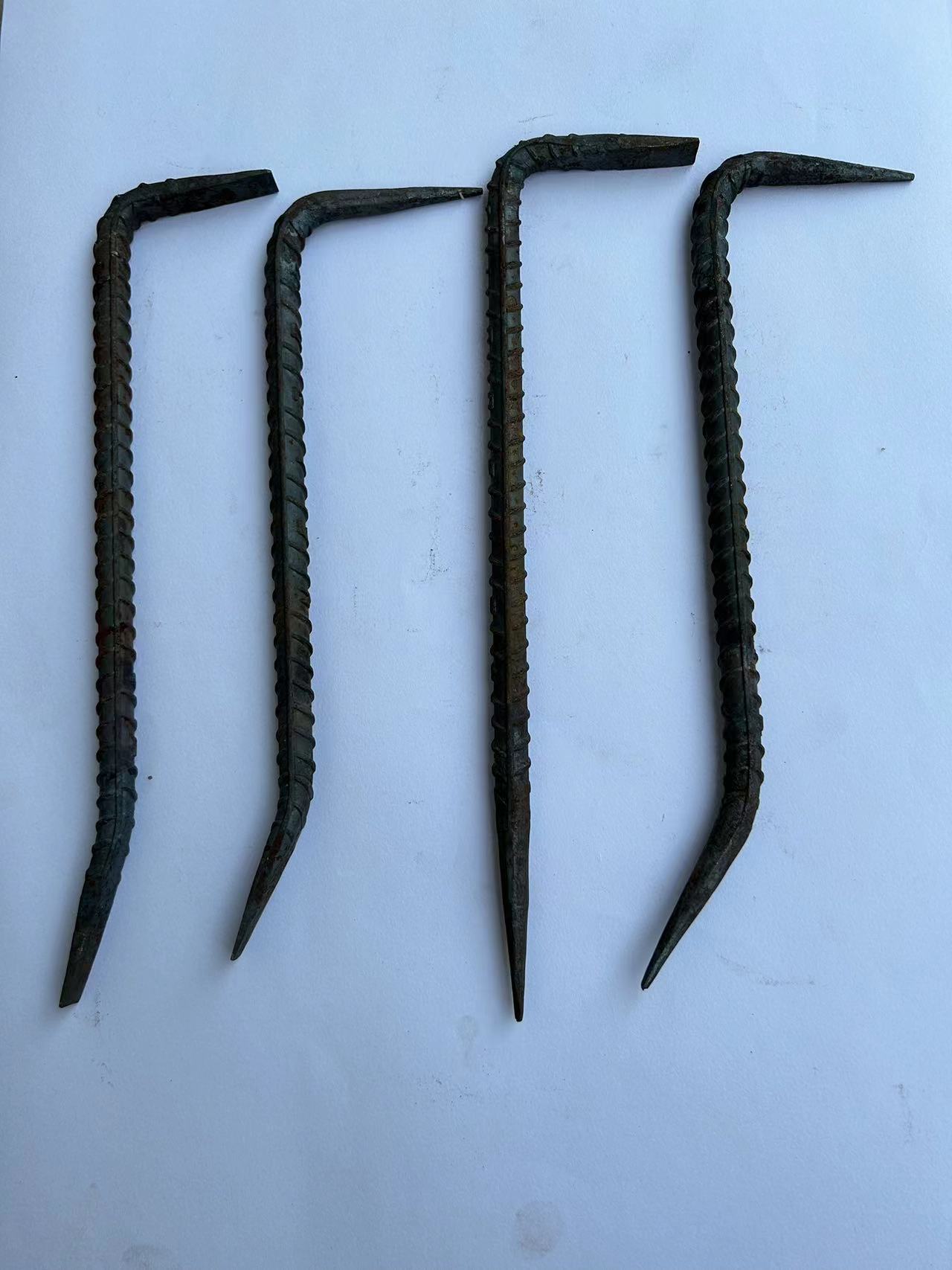 ✅七字形木工撬棍钢筋撬棒木工撬杠木模工具铝模小撬棍手工锻打