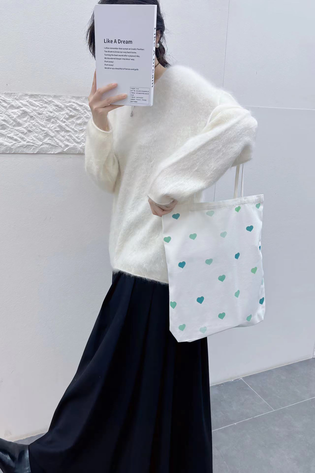 Ventas Directas de fábrica Nueva bolsa de lona bolso de hombro de gran capacidad bolso de mano Estudiante Libro de clase bolsa de mensajero