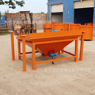 厂销建筑工地砂浆料斗 喷浆机配套用上料机 混凝土料斗