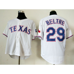 Wholesale Baseball Uniform Jersey Rangers Texas Rangers Male Embroidered Fam Edition Elite Edition Baseball Jersey