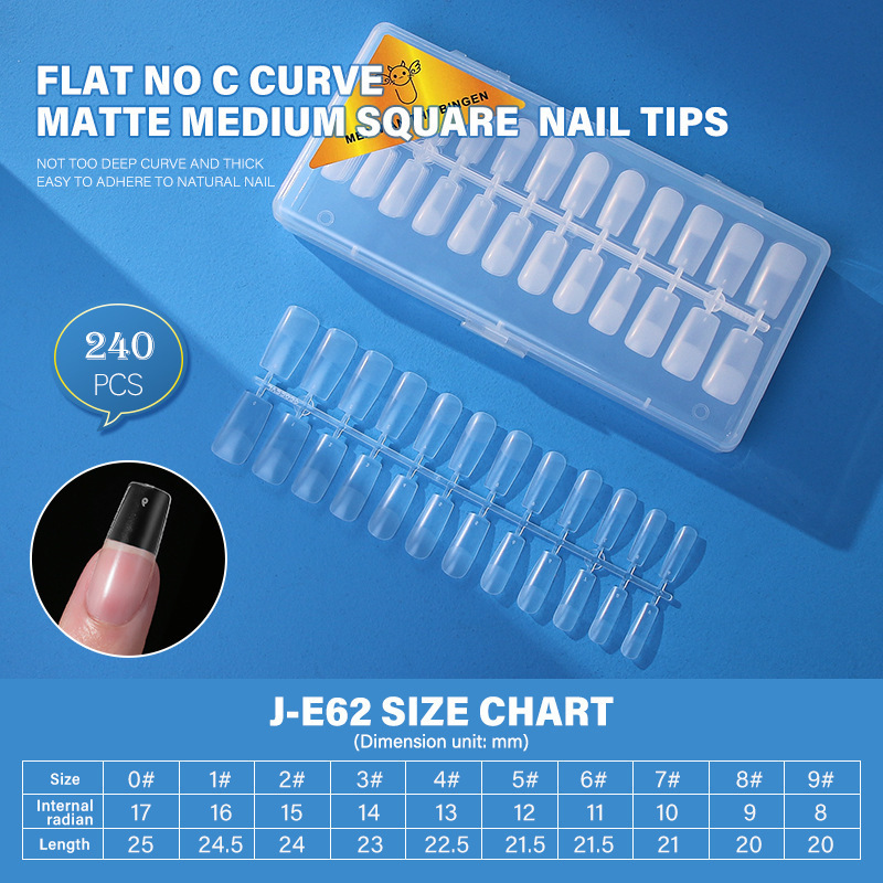 Europa y los Estados Unidos arco plano sin marcas sin grabación caja de molienda transparente esmerilado desmontable extensión de la mitad de la hoja de manicuras de doble uso