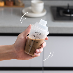 ✅ Japan Imported Shaker Cup Sports and Fitness Mixing Protein Powder Water Cup with Scale Milk Tea Juice Cup