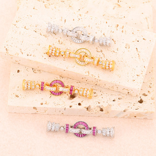 S925�y僽��ɫ�ʯ�׺��L����朿��朽ӿ���β��DIY�Ʒ���LK