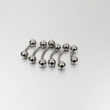 12mm14mm16mm 长杆肚脐环钛钢热卖14G1.6mm