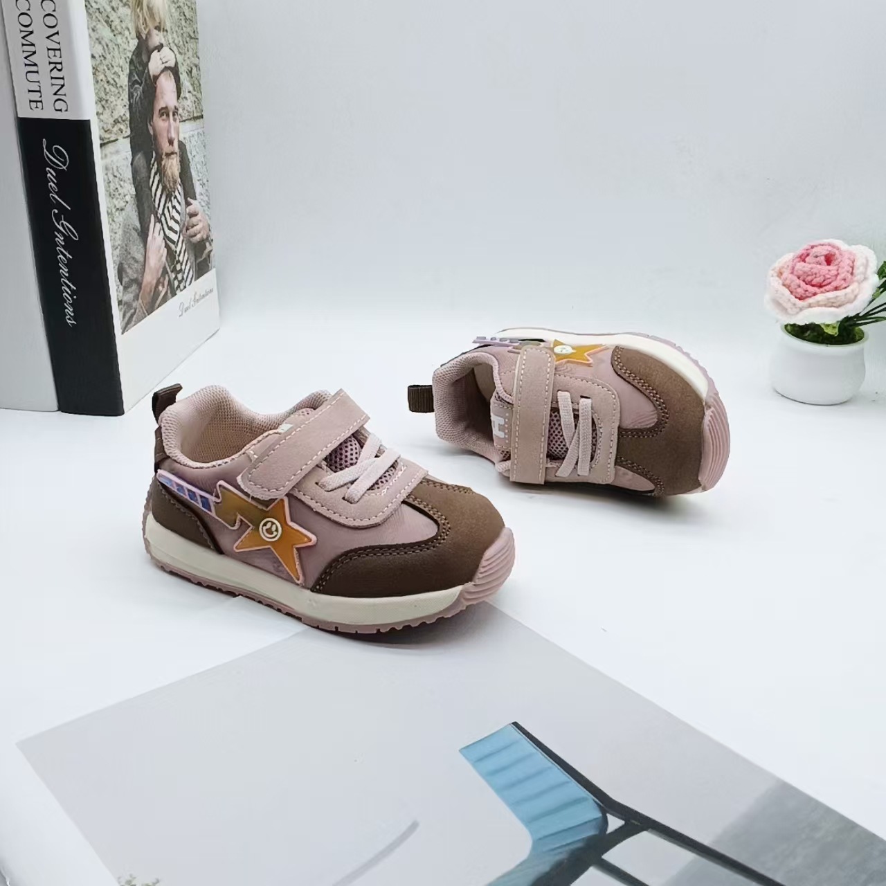 2025 otoño nuevo cuero bebé fondo suave color sólido zapatos para niños bebés y niños Forrest Gump zapatos 16-26 tamaño transpirable tesoro femenino