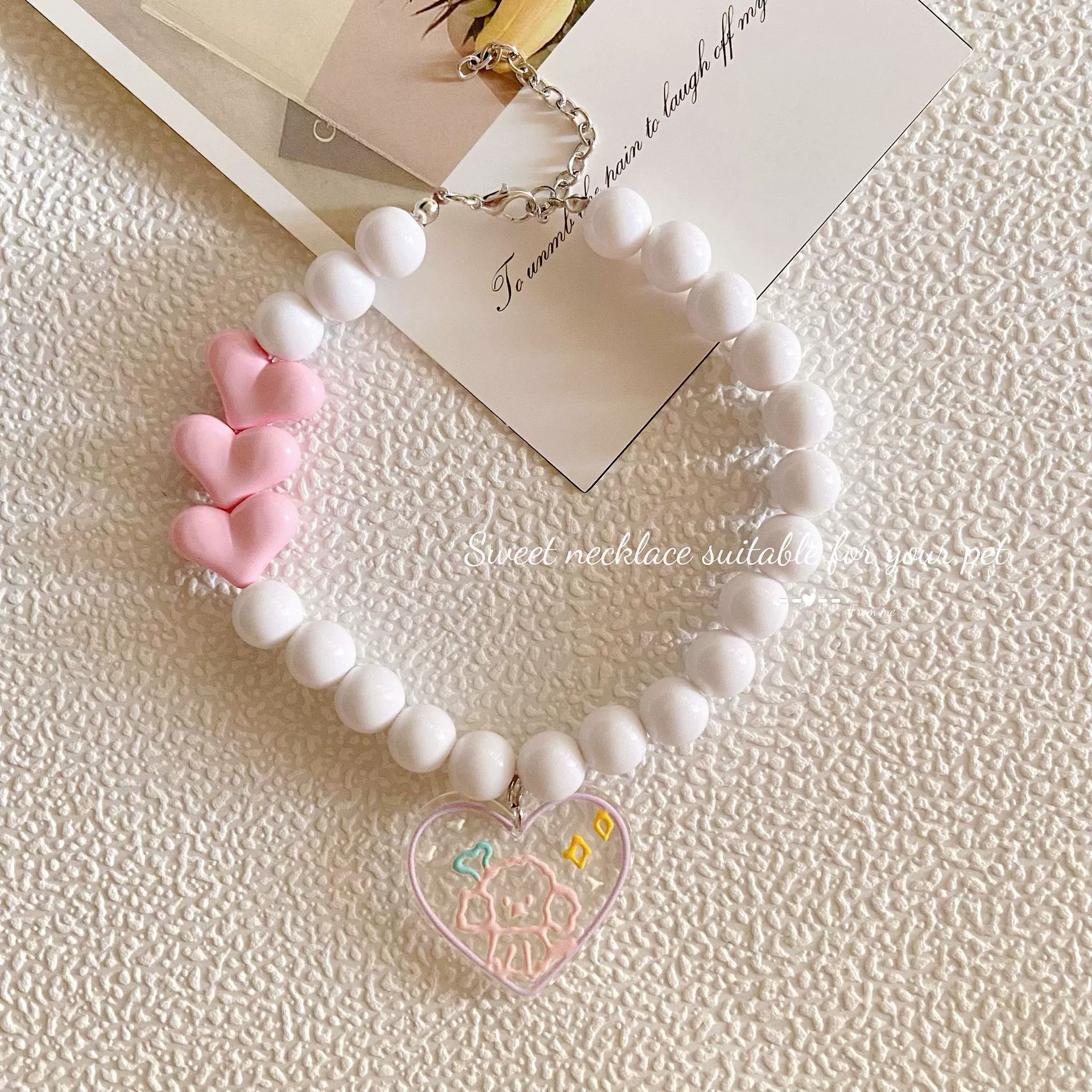 Новый ошейник для кошек ручной работы, регулируемое ожерелье для кошек и собак, товары для домашних животных, дропшиппинг