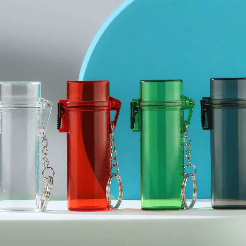 德邦烟具 多功能带钥匙圈防水打火机外壳机套配J6机芯打火机厂家