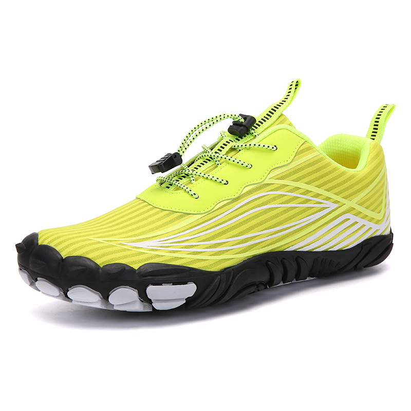 Zapatos de malla de cinco dedos para exteriores, versión deportiva para montañismo, zapatos de senderismo transpirables, zapatos de correr para escalada en roca para hombre, antideslizantes image 4