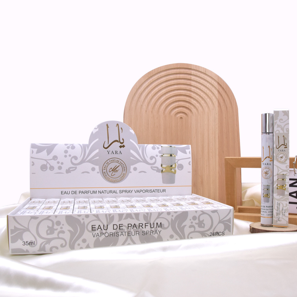 Cross-Border Perfume 35ml Perfume Small Test Tube Long-Lasting Fragrance Long-Lasting Perfume Wholesale Export Arabic Perfume Light Fragrance