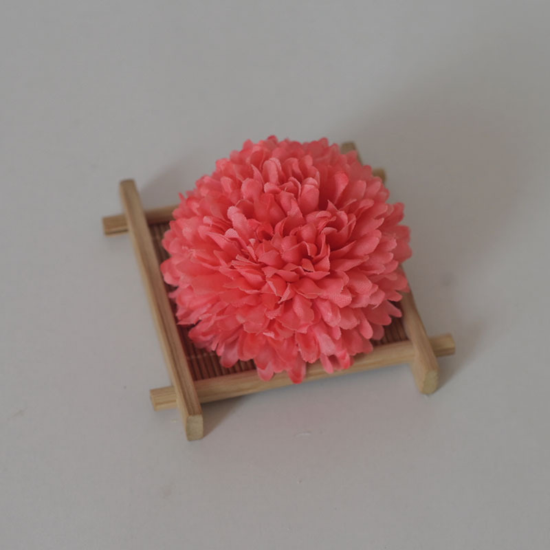 Pantalla fotográfica simulación bola pequeña cabeza de crisantemo colocación en casa ping pong crisantemo flor falsa decoración de auditorio de bodas accesorios de fotografía flor falsa