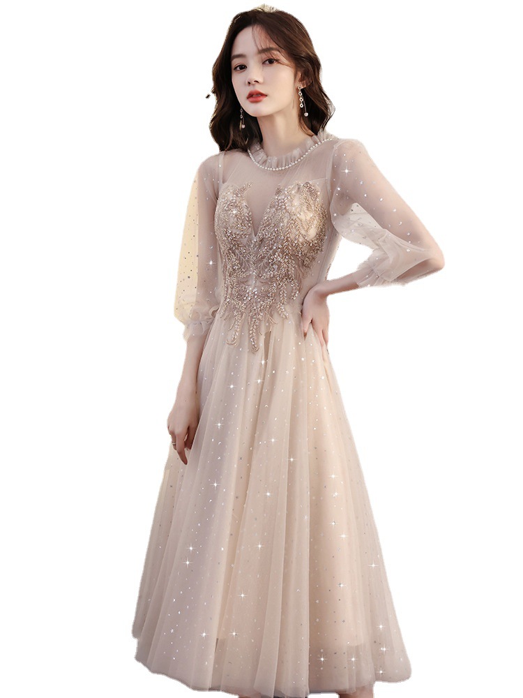 Ropa informal que se puede usar como vestido formal, nuevo estilo de verano 2026, vestido de dama de honor estilo hada, vestido de noche para fiesta de cumpleaños o banquete.
